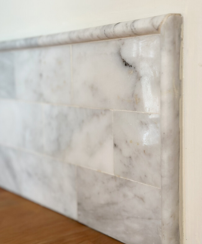 Kitchen Marble Detail - 808 E St