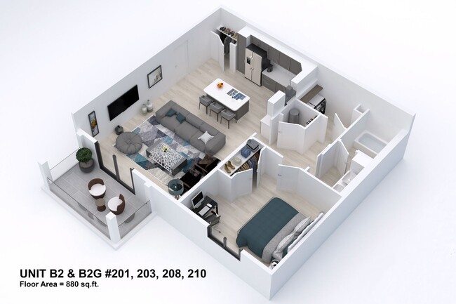 Interior Photo - The Flats at Westbury