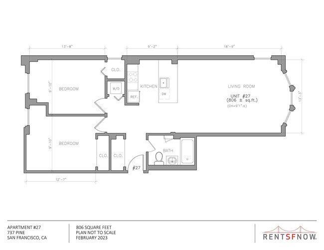 Floorplan - 737 Pine