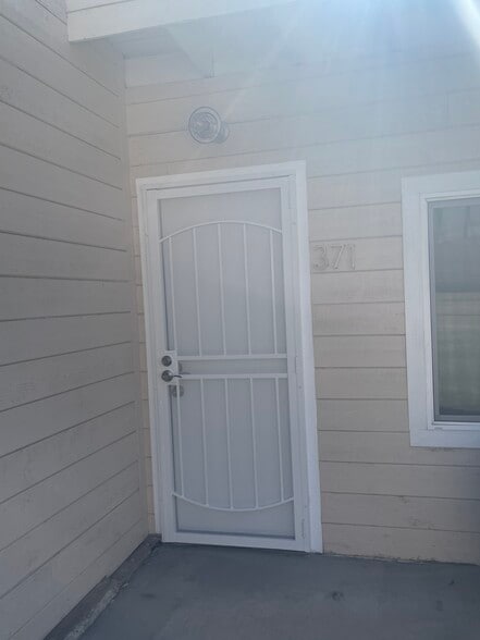 Front security door - 371 Douglas St