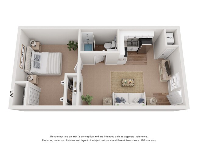Floorplan - Hyde Park Townhomes