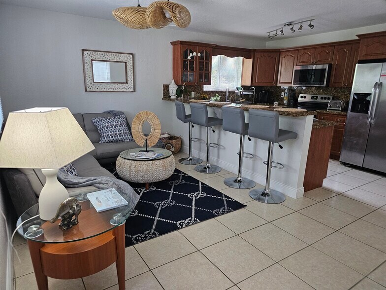 Living room and kitchen - 7702 NE 3rd Ct
