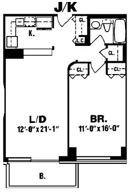 1BR/1BA - Hollingsworth