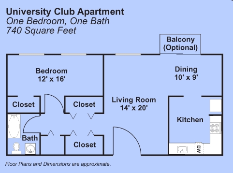 1BR/1BA - Yugo College Park University Club