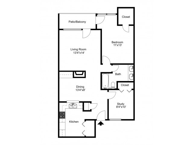 Floorplan - Westmount Place Apartments