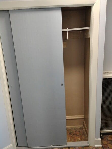 small hallway closet - 2301-2303 W McKinley Ave