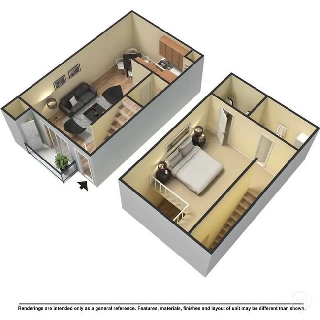 Floorplan - Peaks at Universal City
