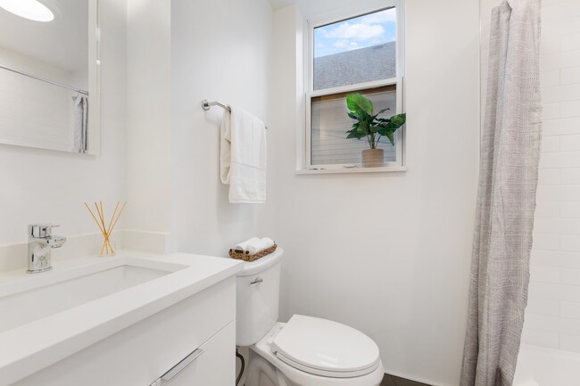 Brand new tile bath with tub-shower - 1652 W Roscoe St