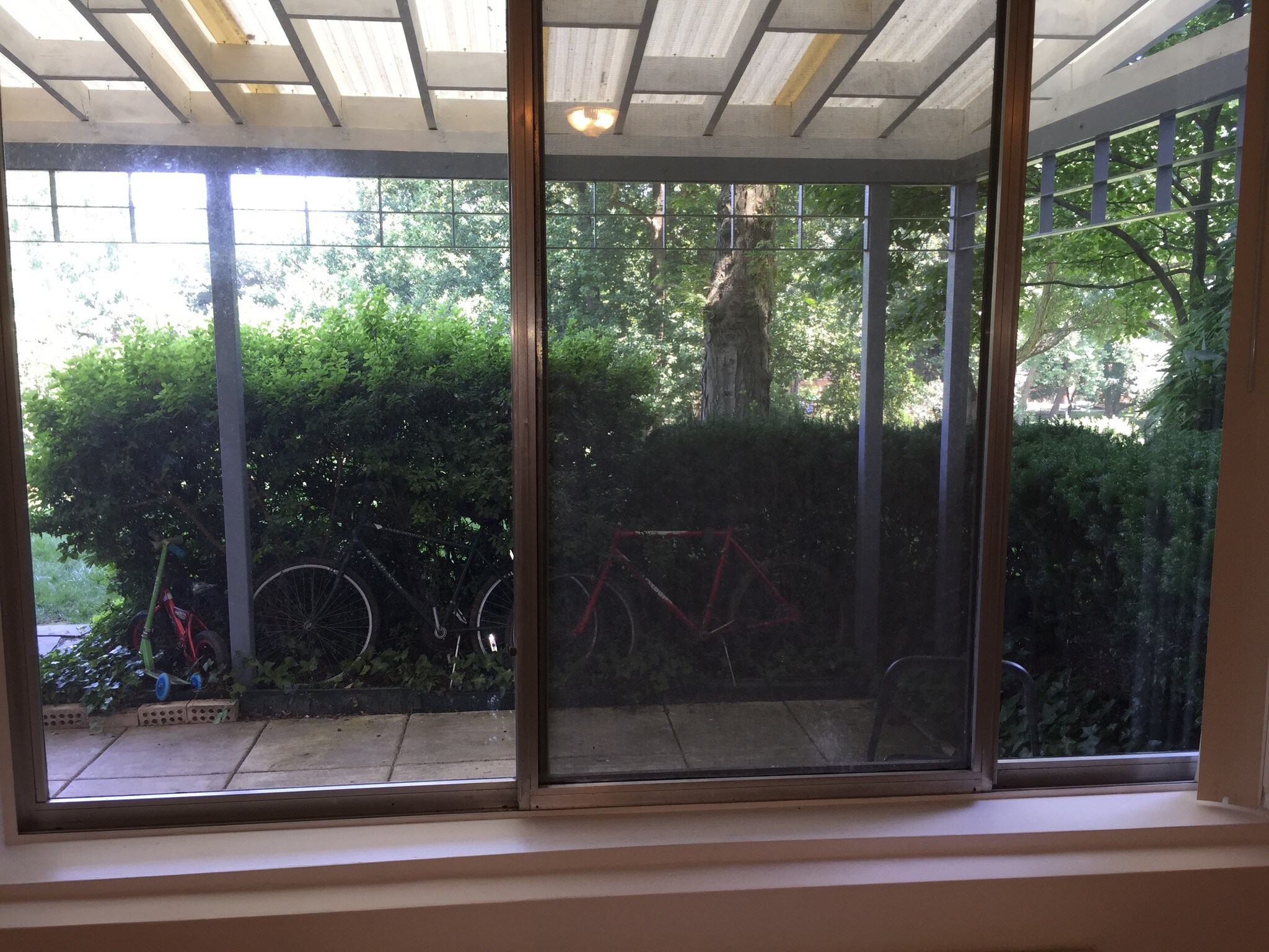 2nd bedroom window - 10201 Grosvenor Pl