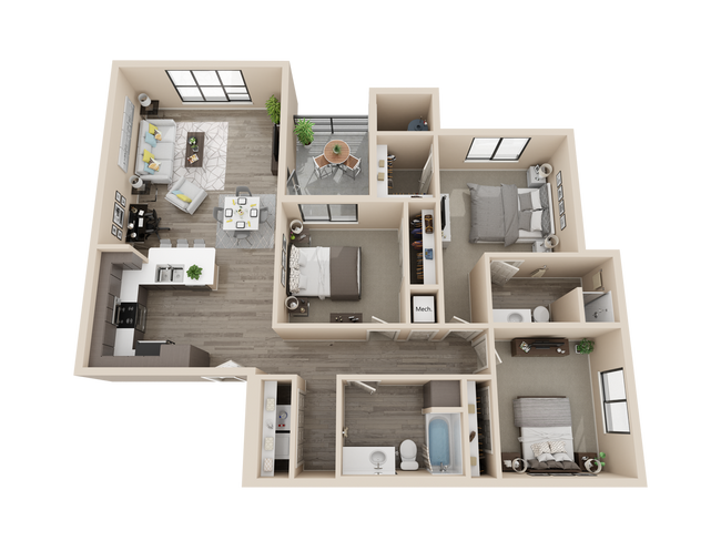 Floorplan - V on Broadway
