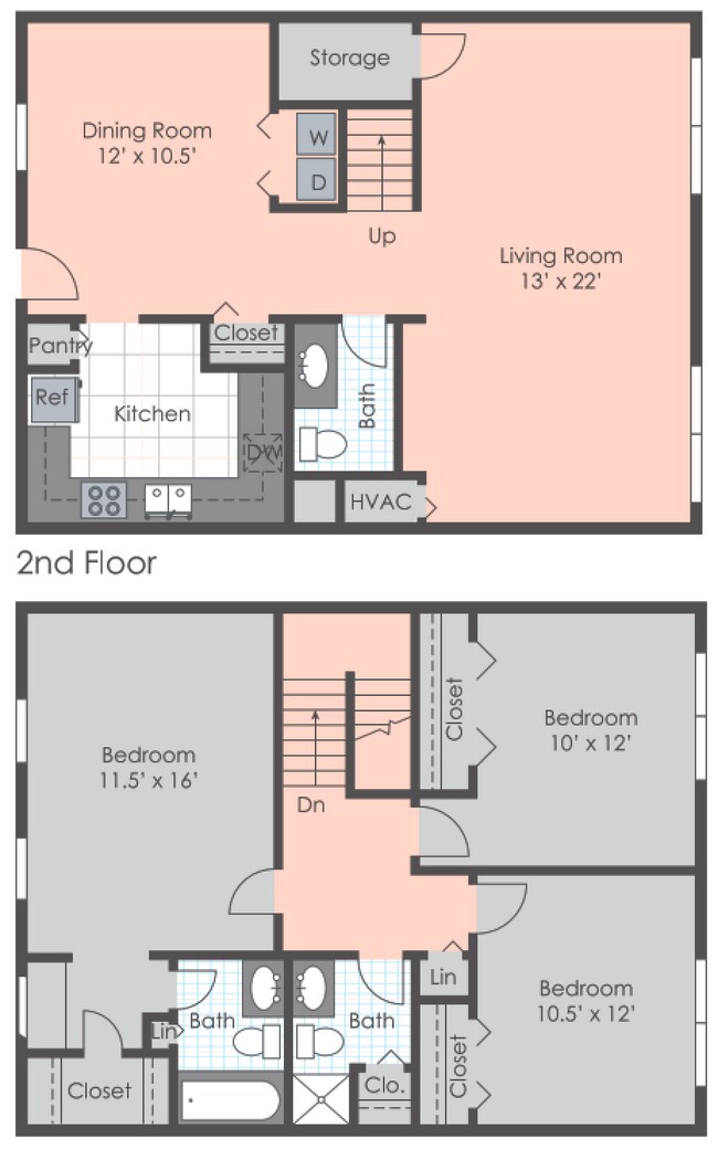 Floorplan - Barrington Park Apartments