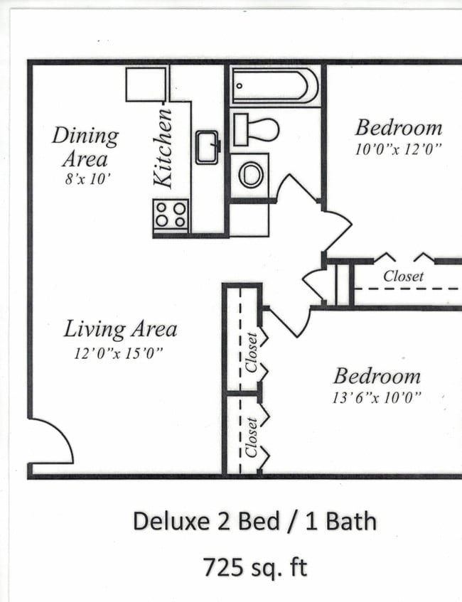 Floorplan - Park View Apartments