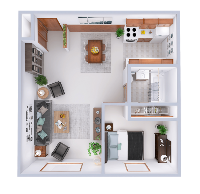 Floorplan - Cleveland Apartments