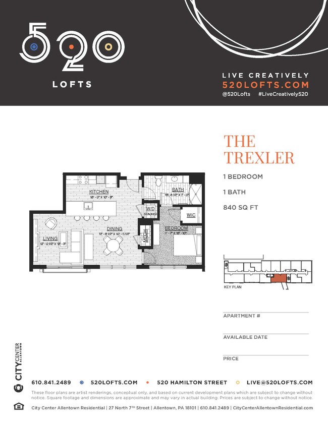 Floorplan - 520 Lofts