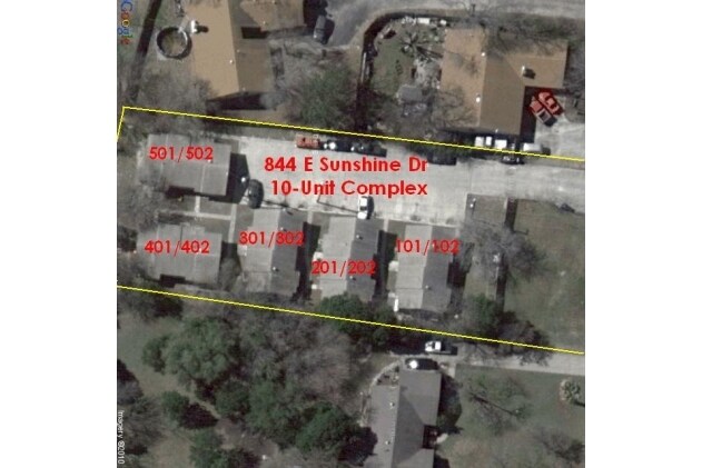 Aerial Photo - 844 E Sunshine Dr