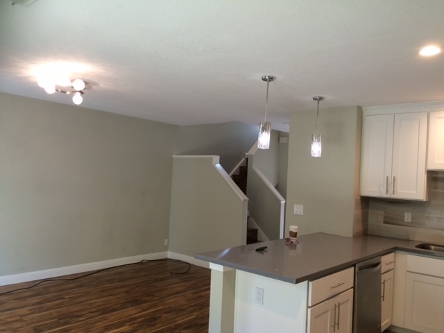 Stairs leading to upstairs bedrooms - 1344 Daniel Ct