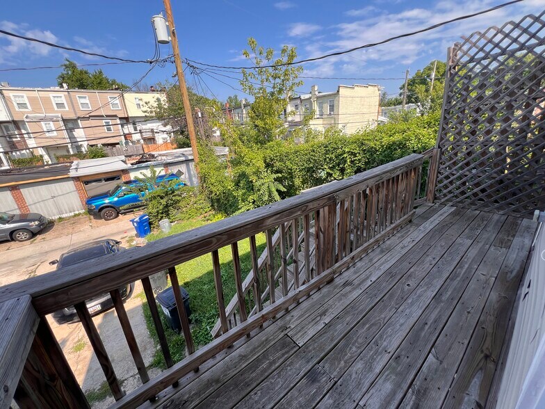 Rear Porch - 4654 York Rd