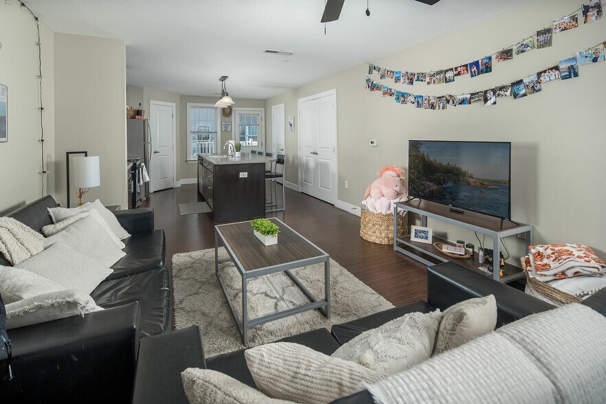 Model Living Room - The Avenue at Orono Apartments