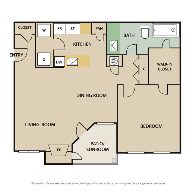 Floorplan - The Trails at Dominion Park