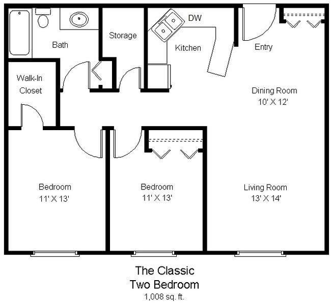 Floorplan - The Villages of Essex Park*