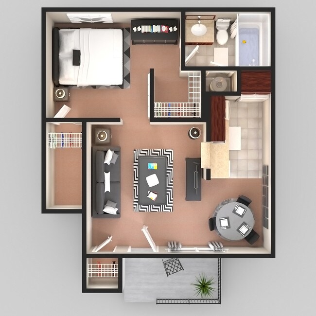 Floorplan - Sunchase Ridgeland Apts.