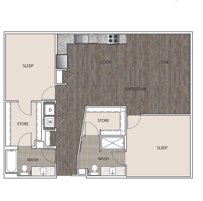 Floorplan - Artisan Twickenham Square