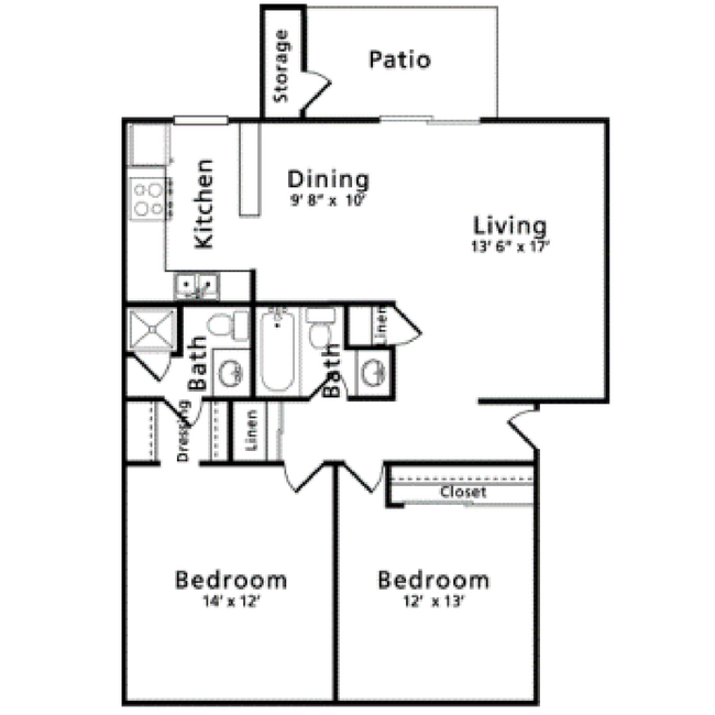 Floorplan - Silverado Village