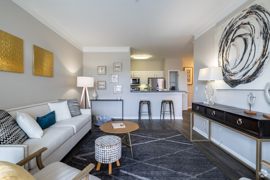 1BR, 1BA - 694SF - Living Room - Ascend St. Charles