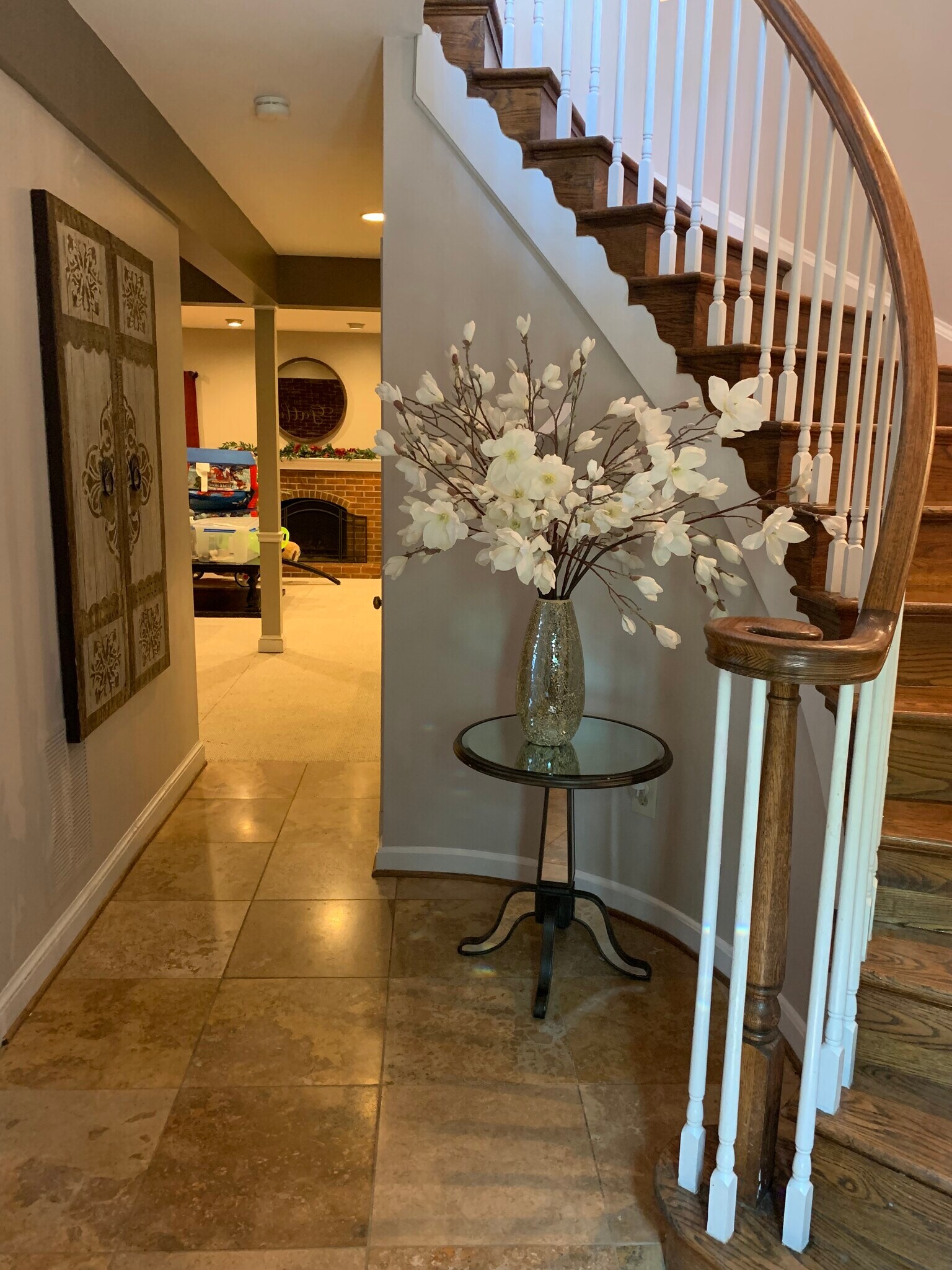 Entry into downstairs living room (first floor). - 2367 S Queen St