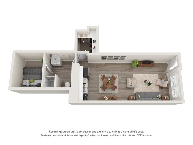 Floorplan - Pines at Lawrenceville Apartments