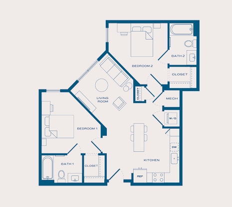 floorplan - Charme Statesboro
