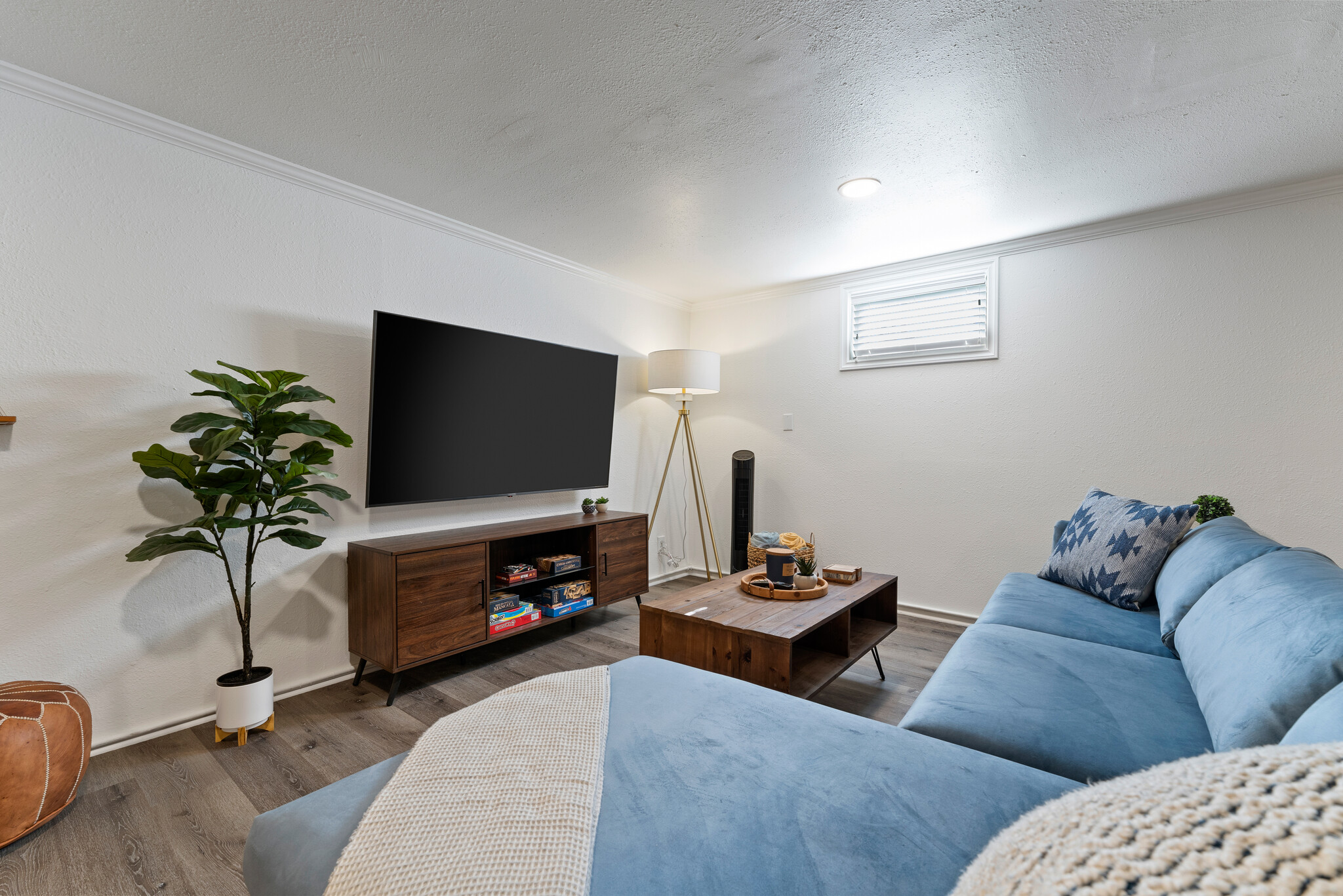 Main Living Space, Lower Level - 1129 12th St W