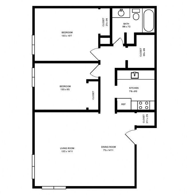 Floorplan - Warren Club