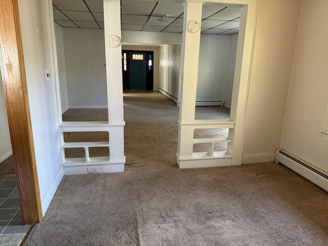 dining room looking toward front door - 22 N Maple Ave