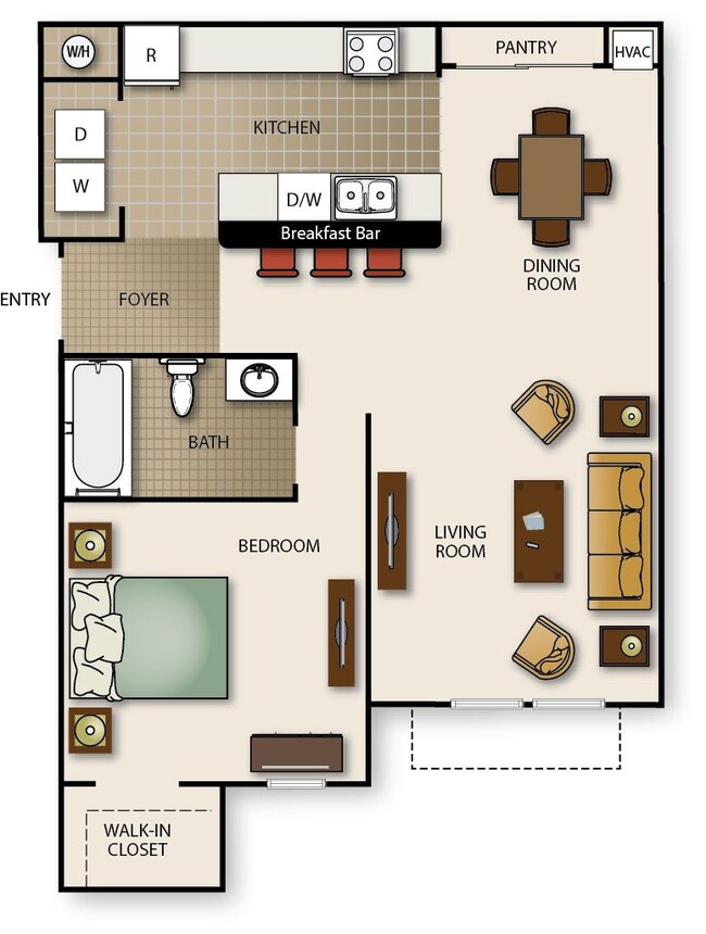 Floorplan - Fountains at San Remo Court