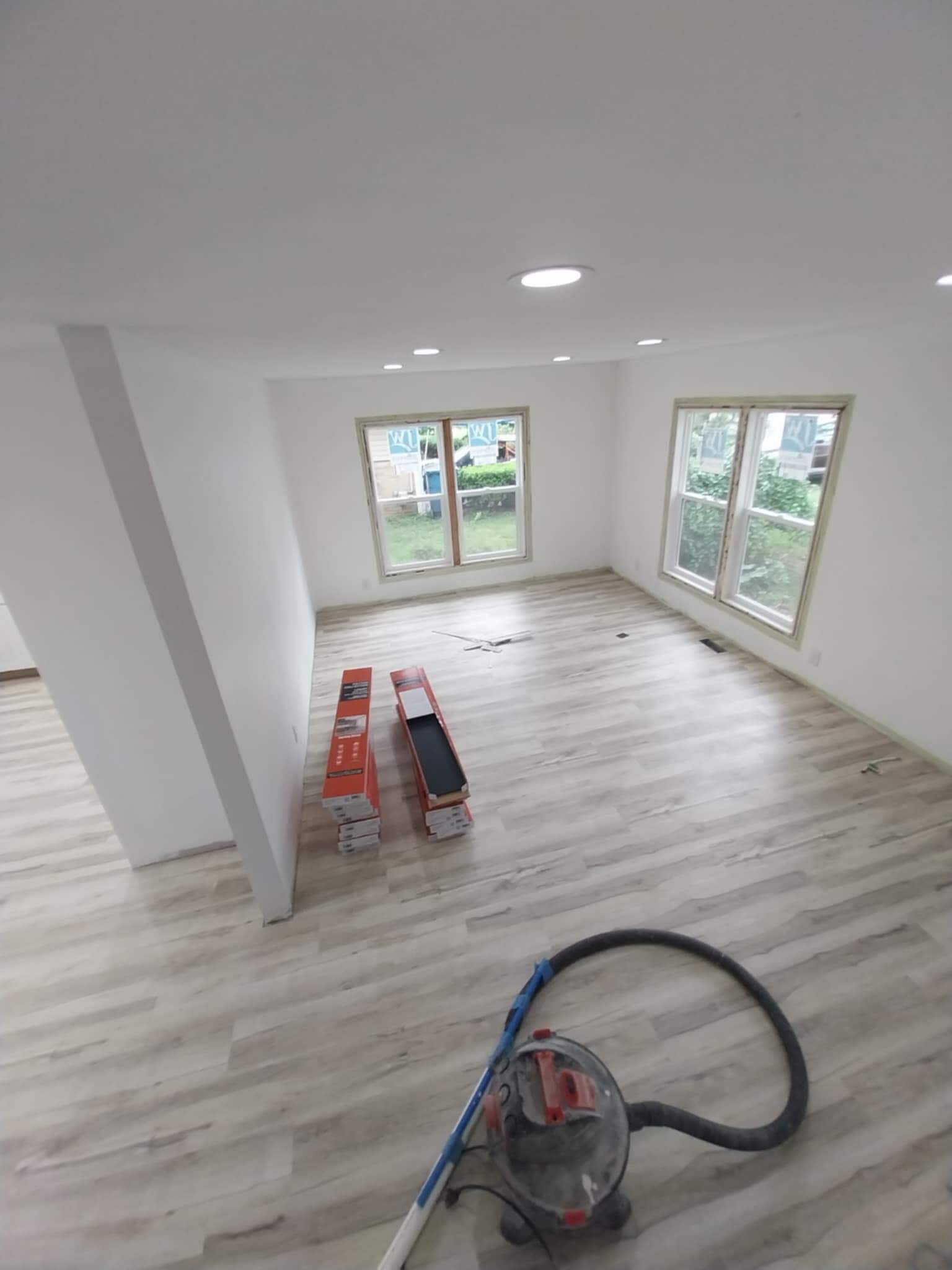 Living room with tons of natural light - 3914 Clarnin St