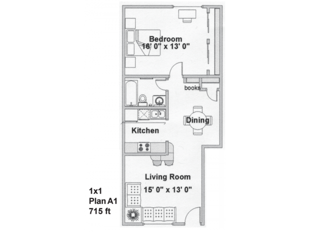 Floorplan - SunBlossom Cottages