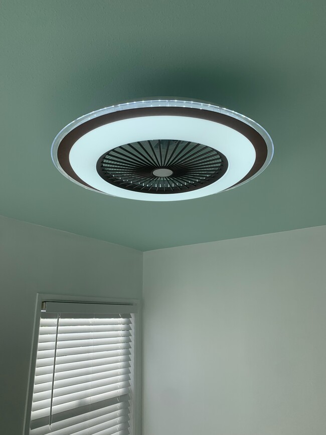 Light Fixture With Fan Bedroom - 6873 Fry St