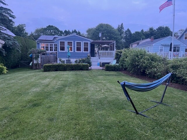 back yard - 24 Westside Rd