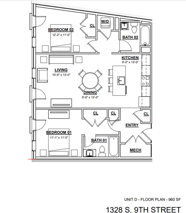 Building Photo - 1328 S 9th St