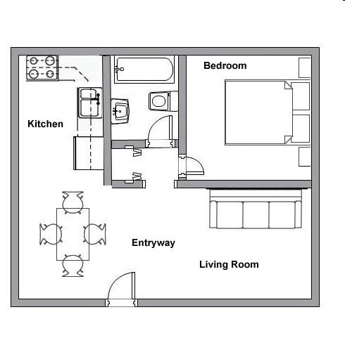 1BR/1BA - Welcome Home to Hudson Gardens!