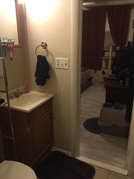 bathroom prior to remodel - 2721 Omisol Rd