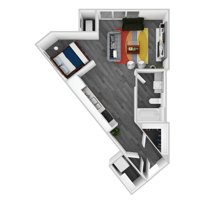 Floorplan - Parker Station Flats