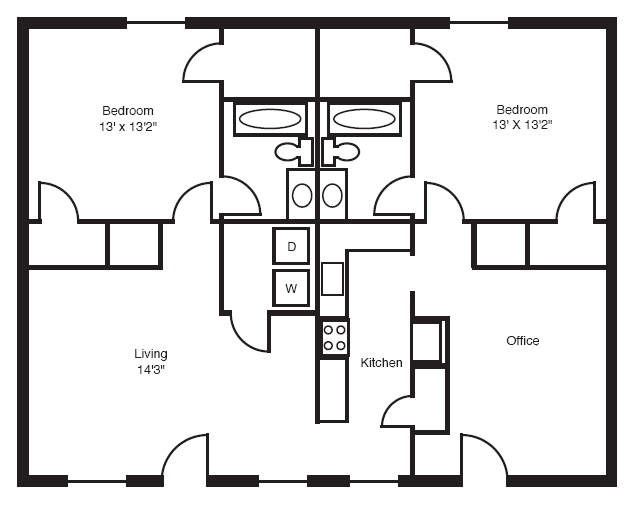 2BR/2BA - Belhaven Springs