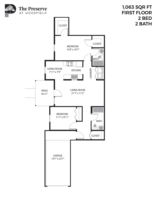 Floorplan - The Preserve at Woodfield