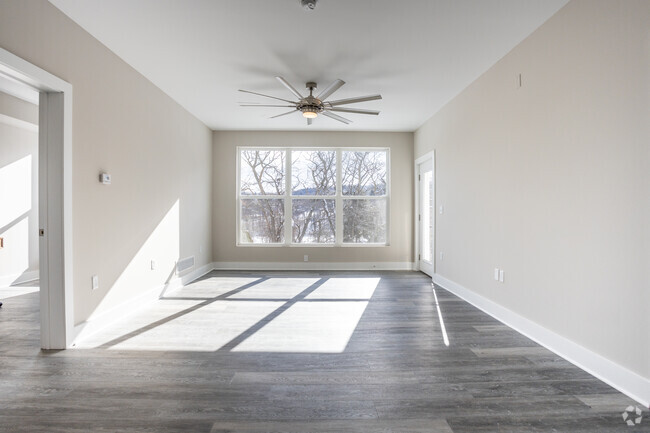 Living Room 1BR, 1.5BA-1180SF - Tumblerock Luxury Apartments