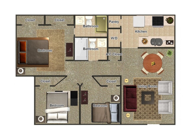 Floorplan - Lamar Crossing