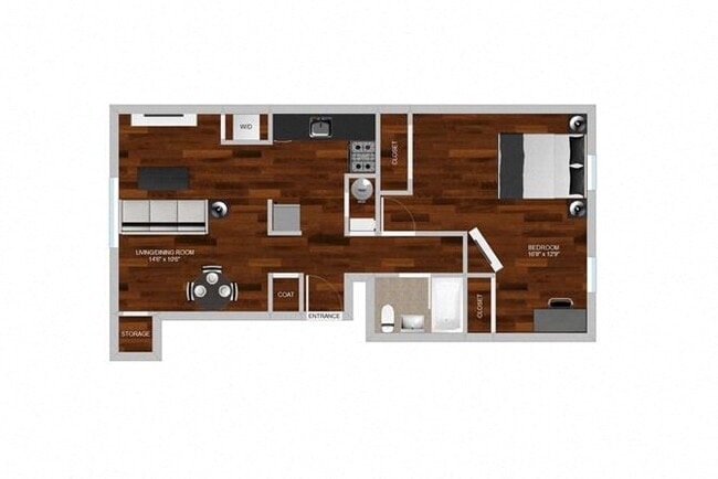 Floorplan - Heritage Apartments