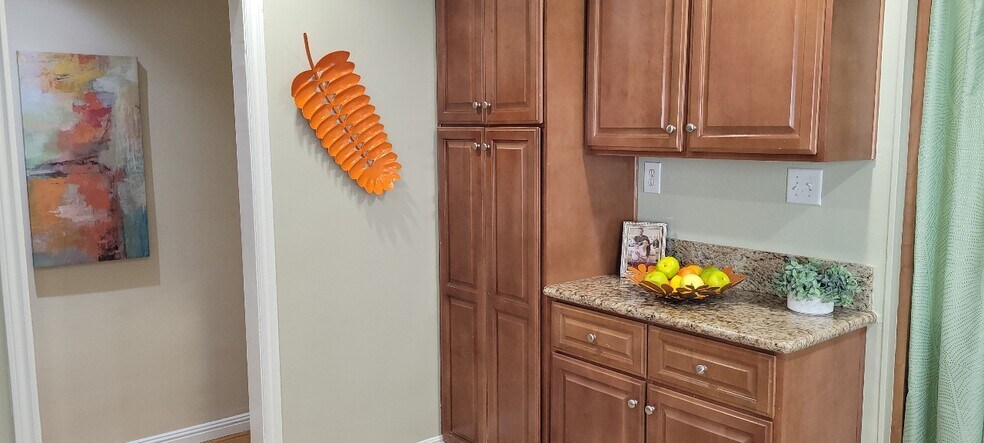 kitchen w pantry - 1357 S Orange Dr