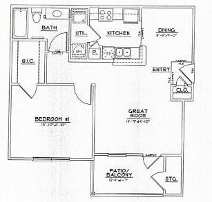 Floorplan - Sedona Springs